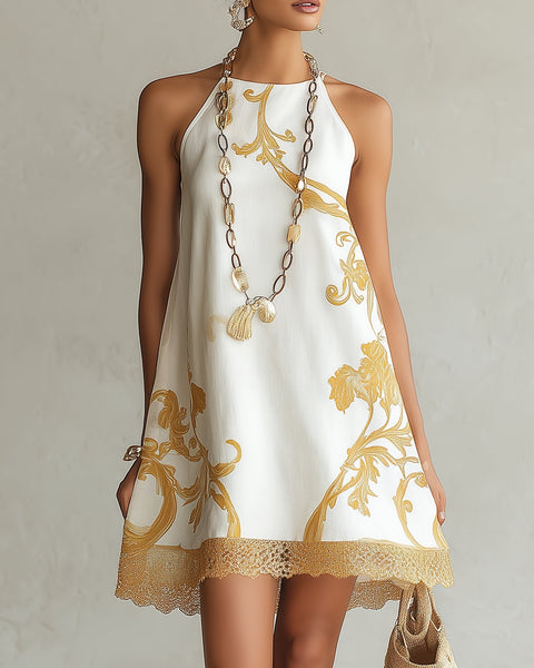 Aubrielle — White and Gold
