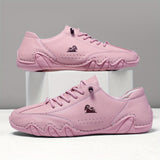 Ismay — Embroidered-Detail Lace-Up Comfort Sneakers