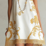 Aubrielle — White and Gold