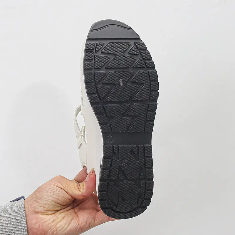 Aleksandra — Chunky Cut-Out Platform Sneakers