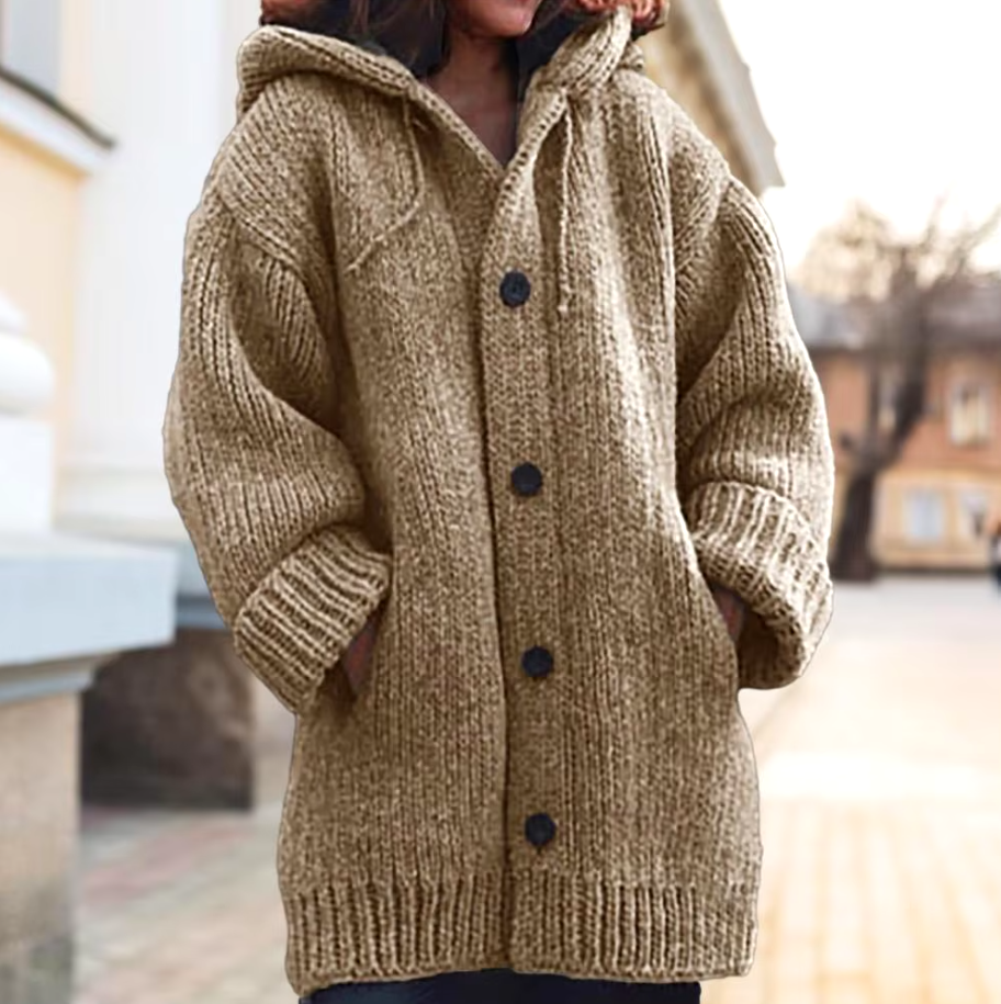 Elizabeth Cardigan - Light Brown