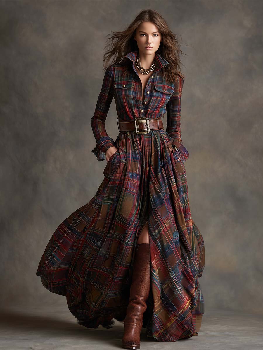 Henrietta — Burgundy Plaid