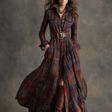 Henrietta — Burgundy Plaid