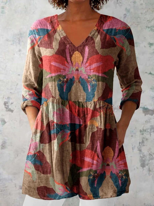 Indigo — Terracotta Blossom