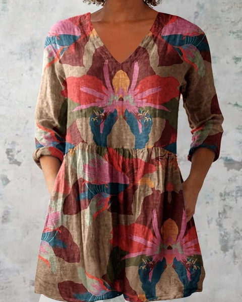 Indigo — Terracotta Blossom