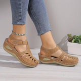 Athena — Closed-Toe Strappy Comfort Sandals