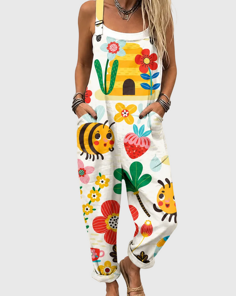 Mavis — Beehive and Garden Overalls