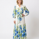  Ivory Blue Floral