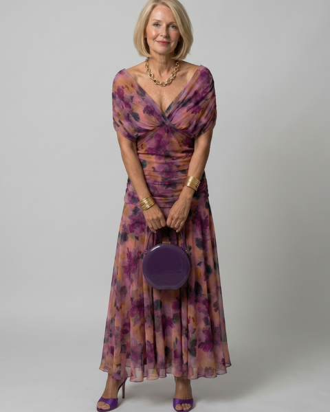 Antje — Plum Floral