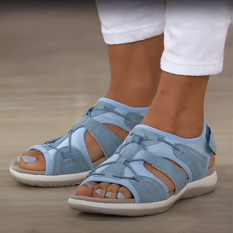 Alvina — Cushioned Sport Sandals with Adjustable Straps