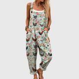Wanda — Chicken and Floral Overalls