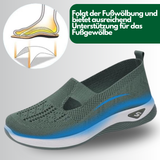 Fanny — Cut-Out Slip-On Knit Sneakers