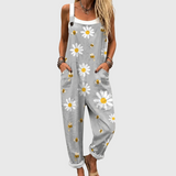 Tilly — Daisy and Bee Print Overalls