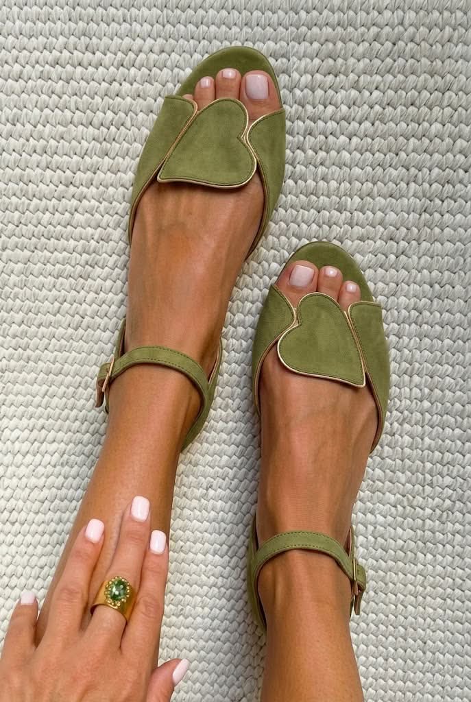 Carmela — Olive Green