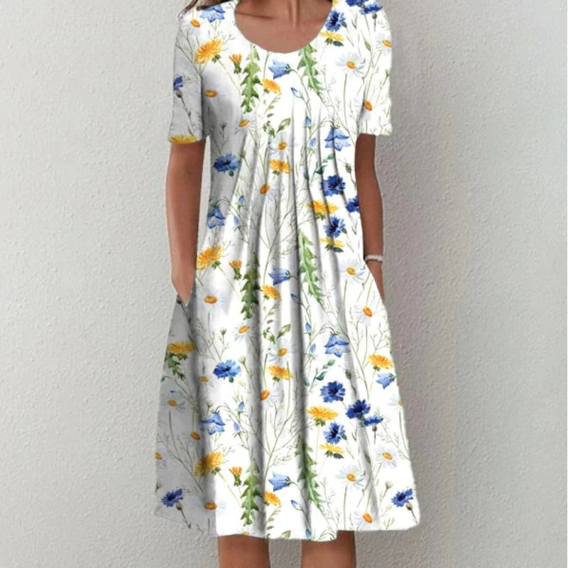 Ruby — Branco Floral Amarelo