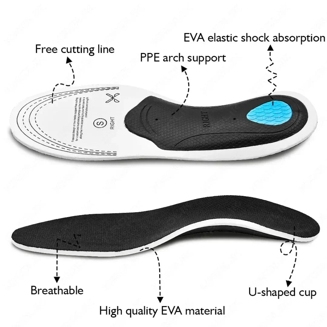 Basilia — Cushioned Arch-Support Insoles
