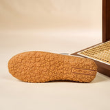 Hilda — Closed-Toe Woven Strap Comfort Sandals