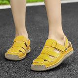 Abelia — Closed-Toe Fisherman Comfort Sandals