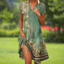  Green Border Print