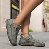 Eilis — Velcro-Strap Mesh Comfort Sneakers