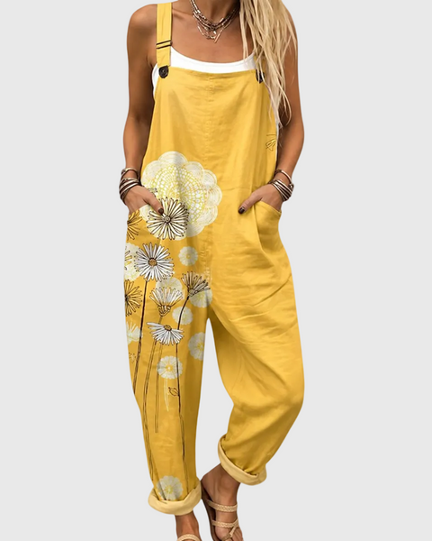 Joy — Golden Flower Overalls