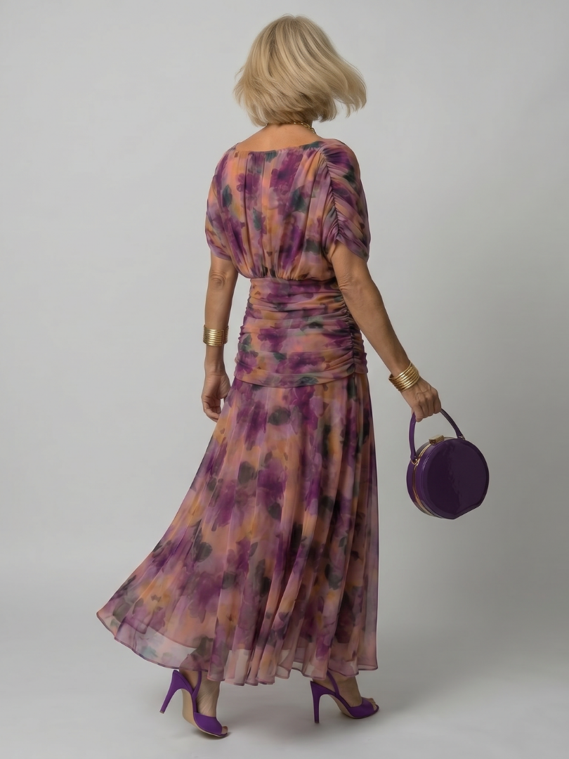 Antje — Plum Floral