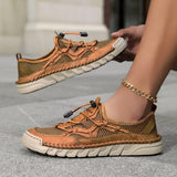 Hollis — Bungee-Lace Mesh Comfort Sneakers