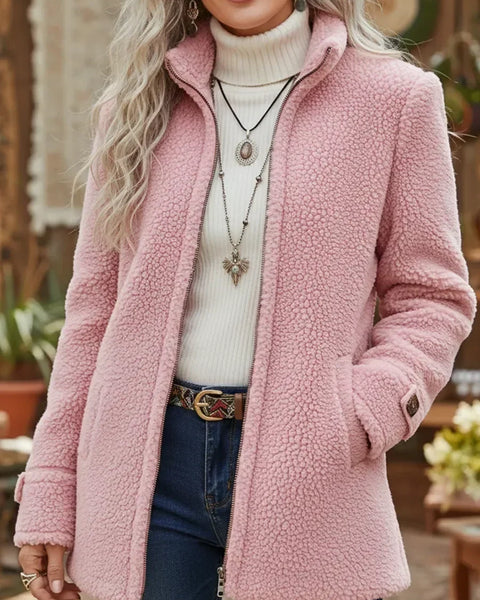 Deanna — Cosy Stand-Collar Jacket