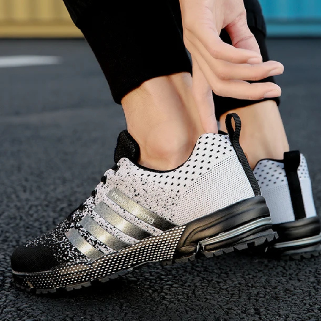 Diana — Colour-Block Mesh Sport Sneakers