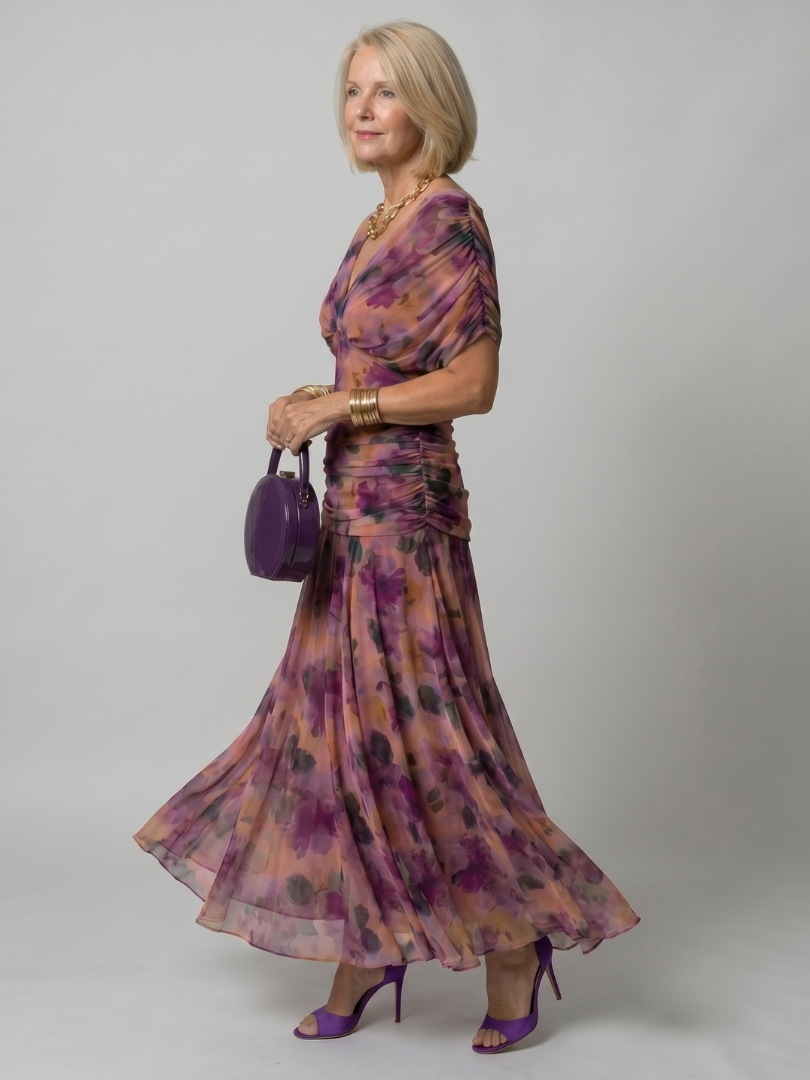 Antje — Plum Floral