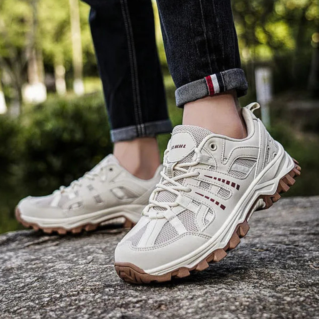 Alinta — Chunky Outdoor Lace-Up Sneakers