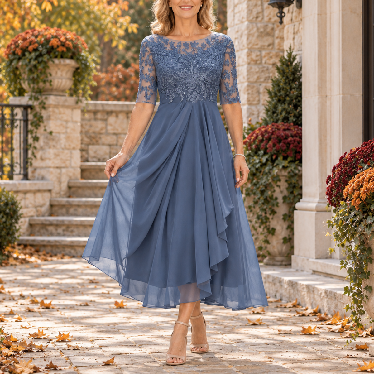 Valmai — Dusty Blue