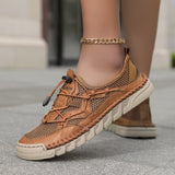 Hollis — Bungee-Lace Mesh Comfort Sneakers