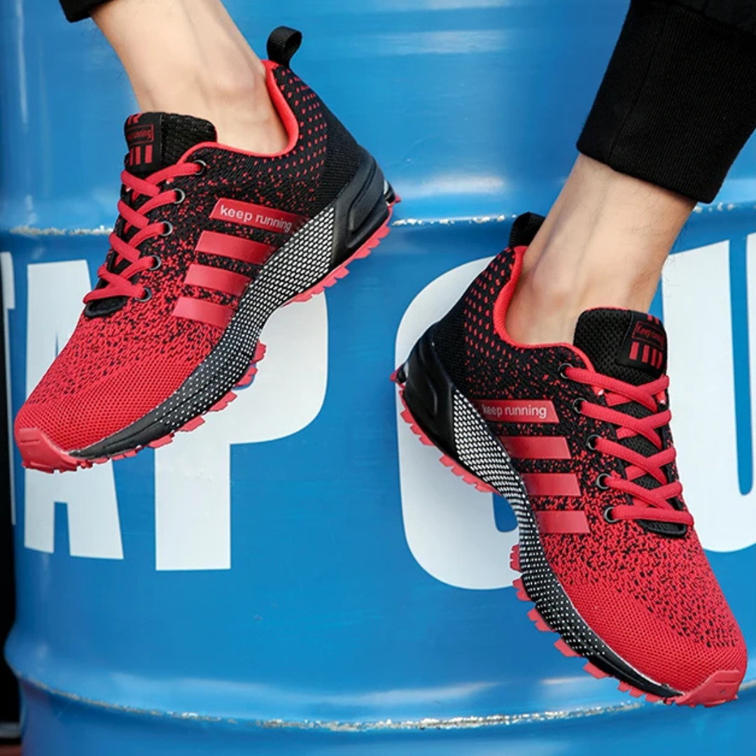 Diana — Colour-Block Mesh Sport Sneakers