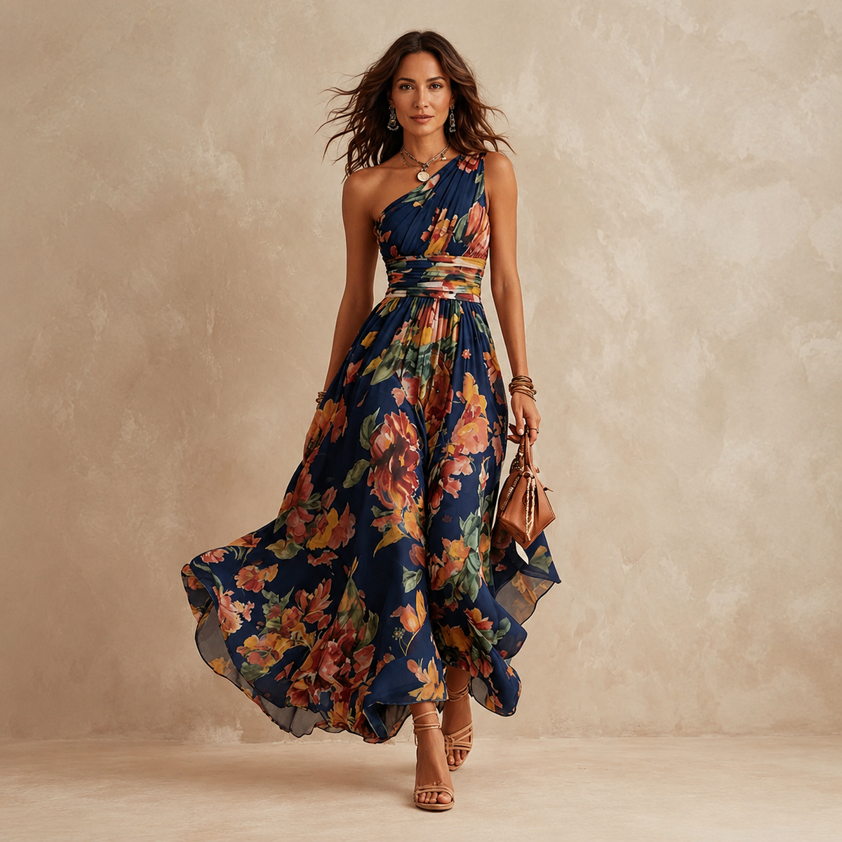 Celeste — Navy Floral