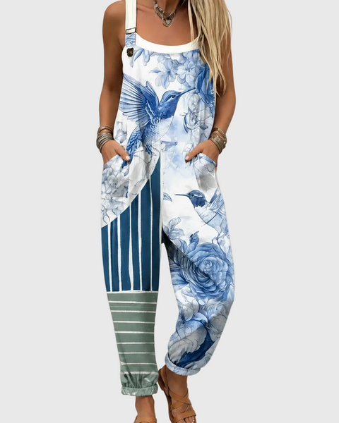 Dahlia — Azure Garden Overalls