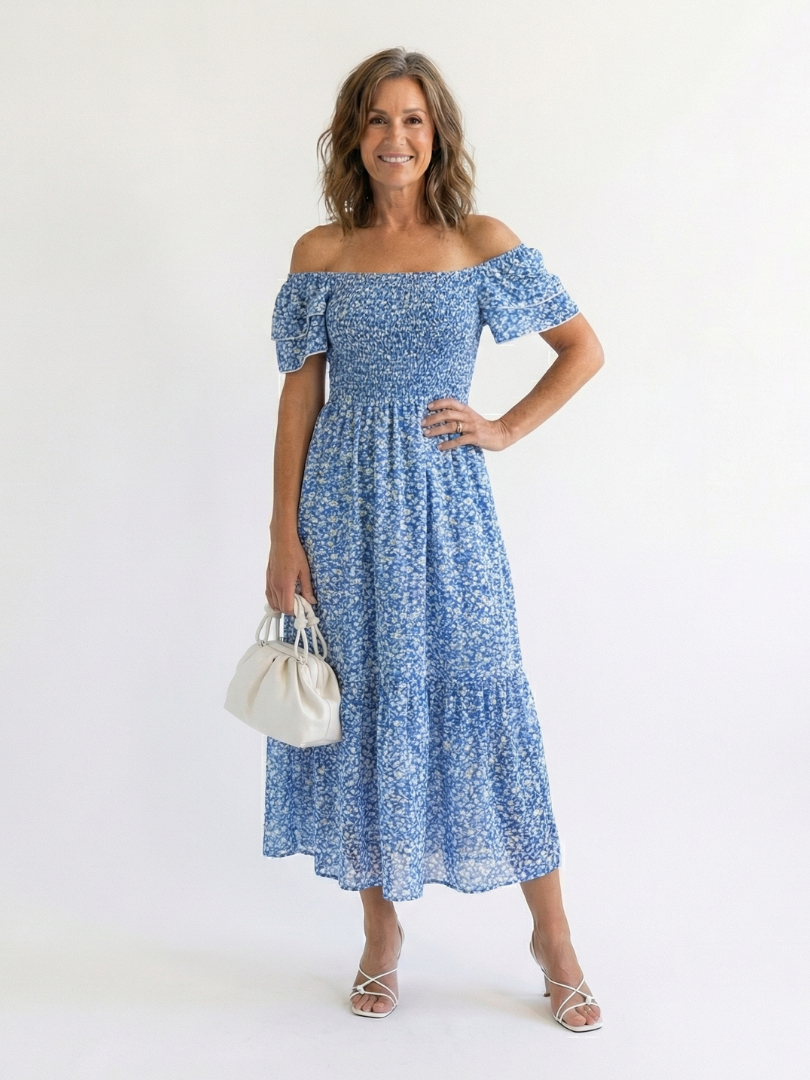 Thorunn — Sky Blue Floral