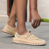 Hollis — Bungee-Lace Mesh Comfort Sneakers