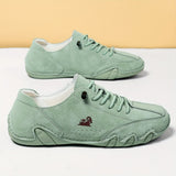 Ismay — Embroidered-Detail Lace-Up Comfort Sneakers