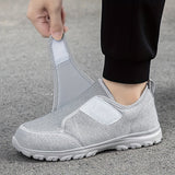 Viola — Easy-Fasten Sparkle Knit Trainers