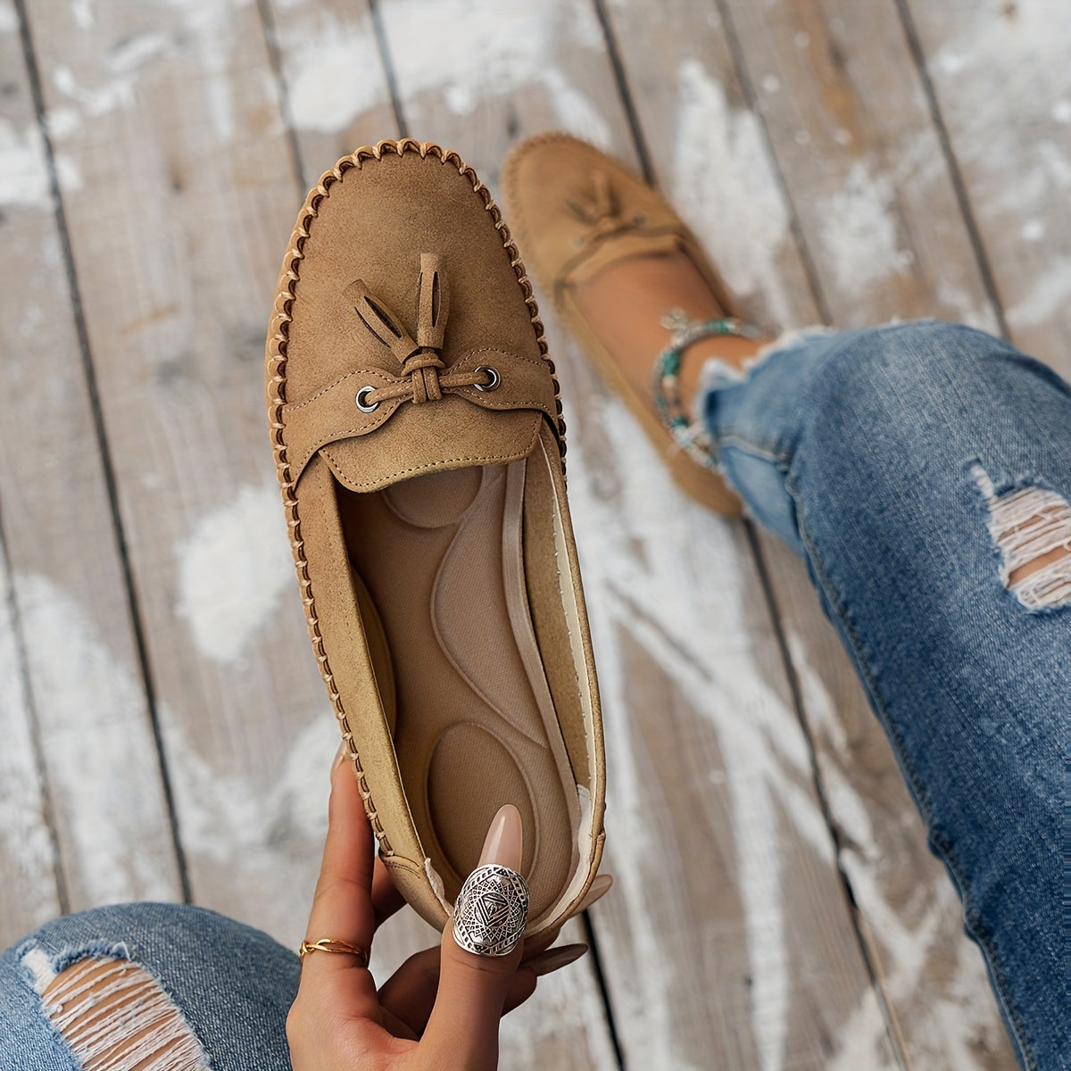Lorelai — Tassel Comfort Loafers