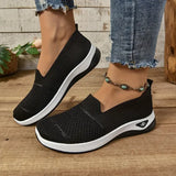 Atalanta — Zip-Detail Slip-On Comfort Sneakers