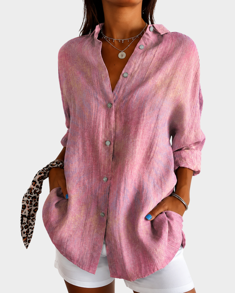 Thaís — Blusa Rosa Mesclada