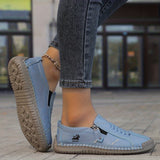 Prue — Side-Zip Low-Profile Comfort Sneakers