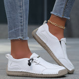 Nora — Toggle Slip-On Comfort Shoes