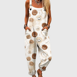 Piper — Smiley Face Overalls
