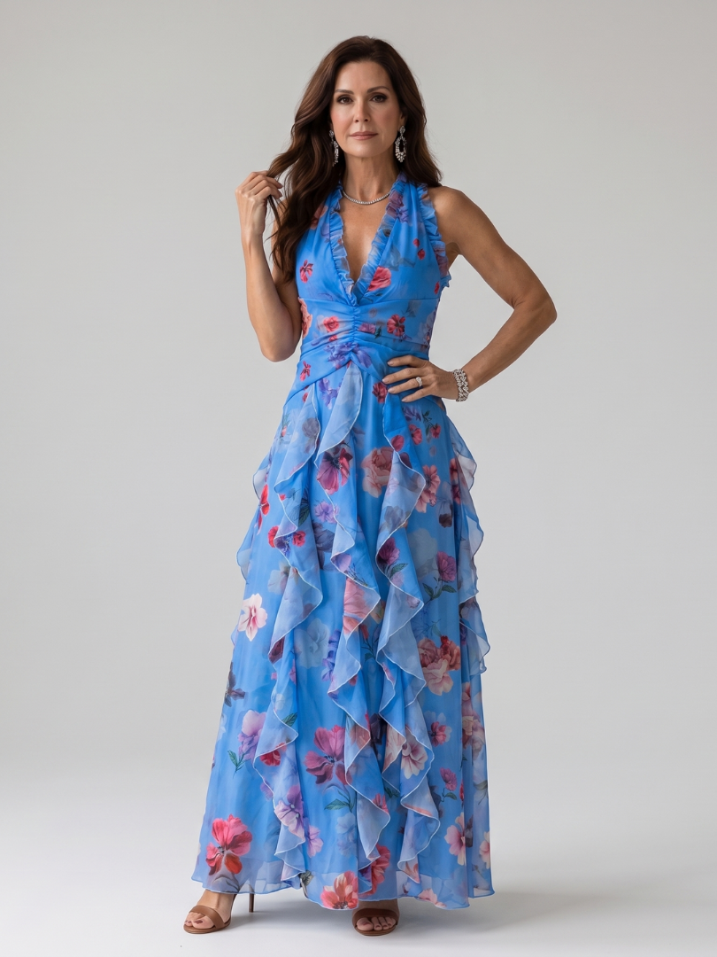 Sinead — Sky Blue Floral