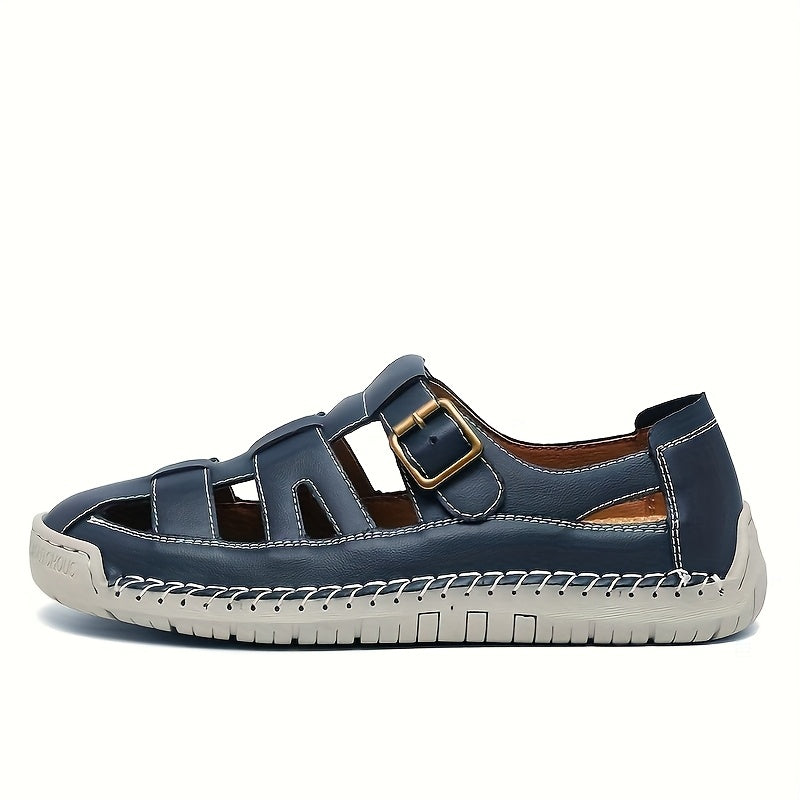 Dagmar — Cut-Out Closed-Toe Comfort Sandals