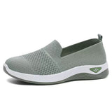 Atalanta — Zip-Detail Slip-On Comfort Sneakers