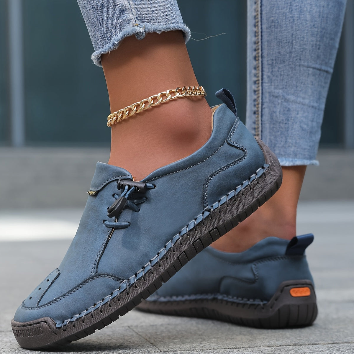 Nora — Toggle Slip-On Comfort Shoes